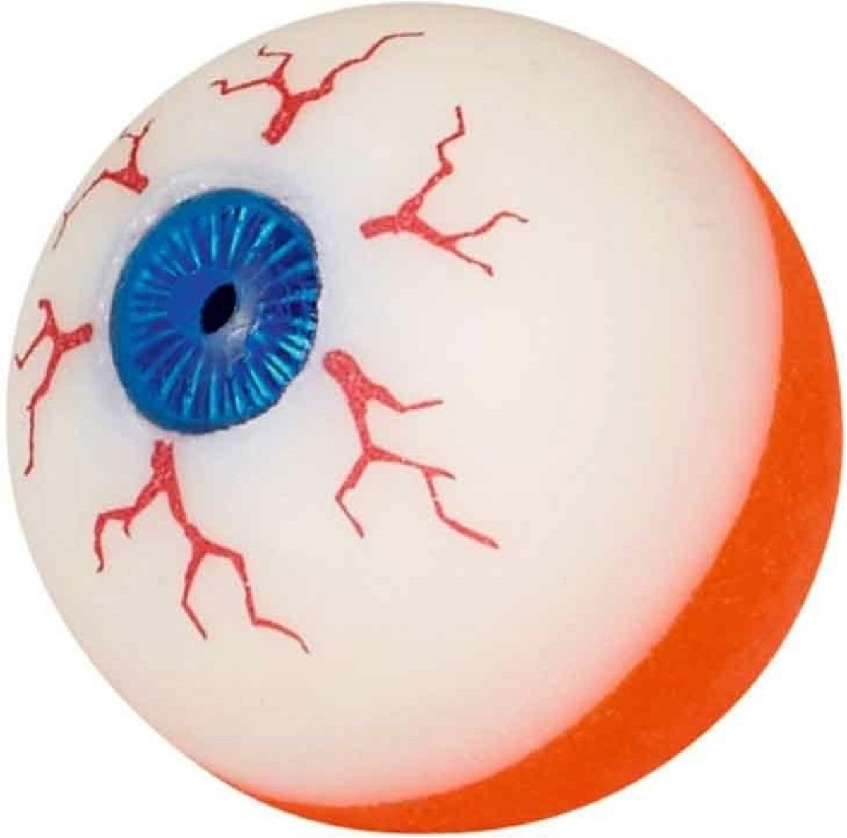 Moses Stuiterbal Oog Glow In The Dark 4,5 Cm Oranje