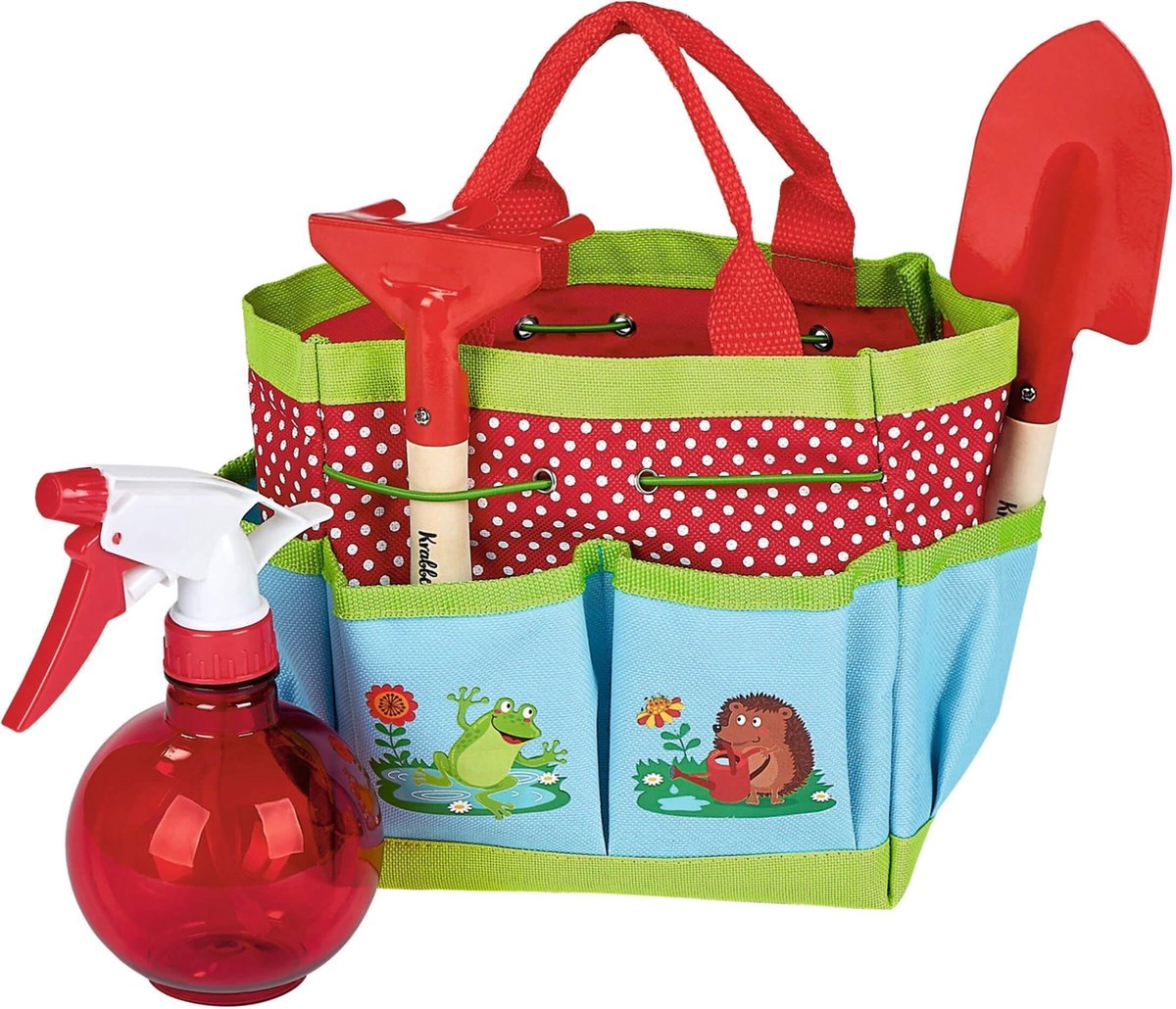   Tuinset KrabbelkÃ¤fer Junior Polyester/staal Rood 4-delig