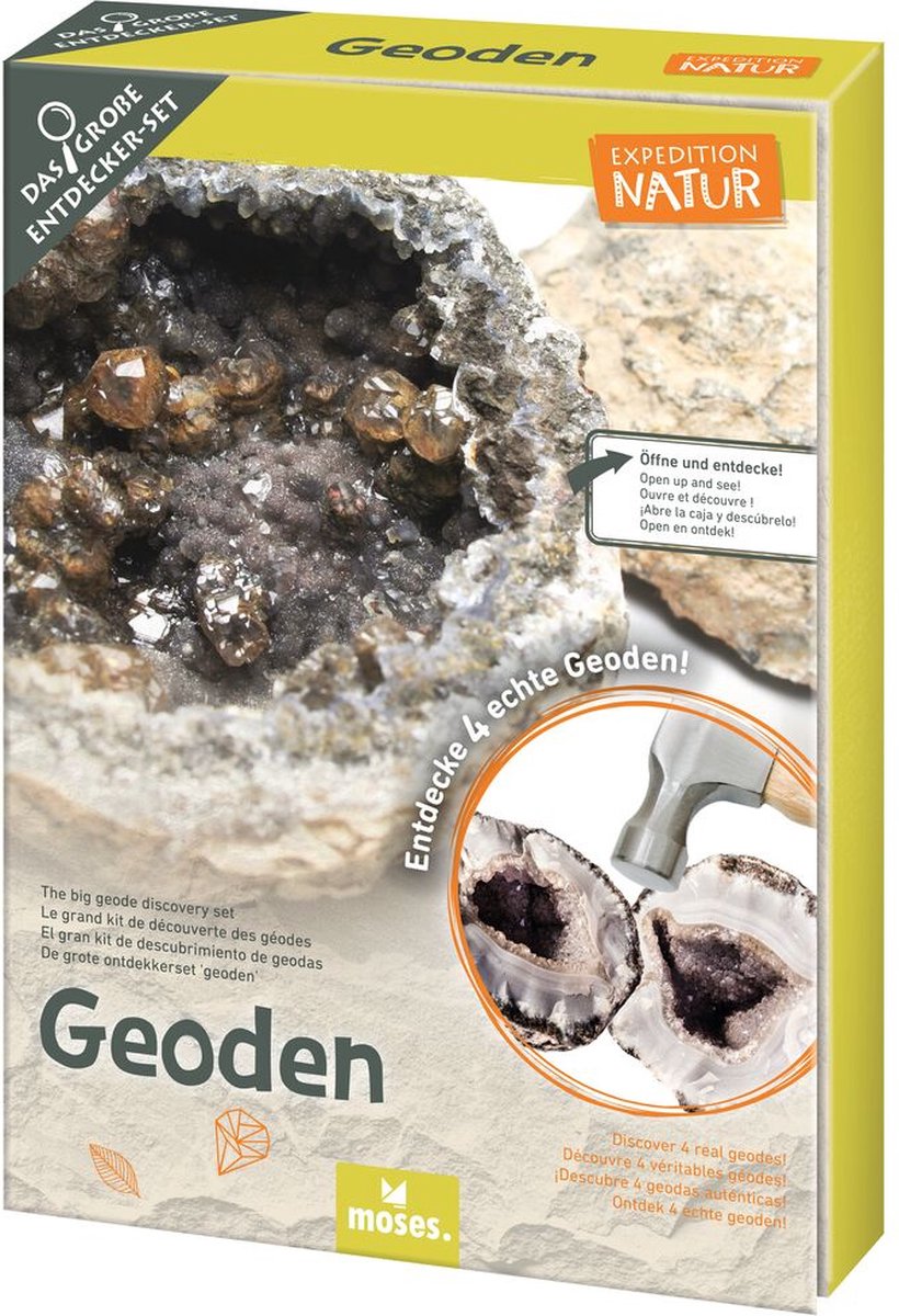 Moses Uithakset Expedition Natur Geoden Junior 8-delig