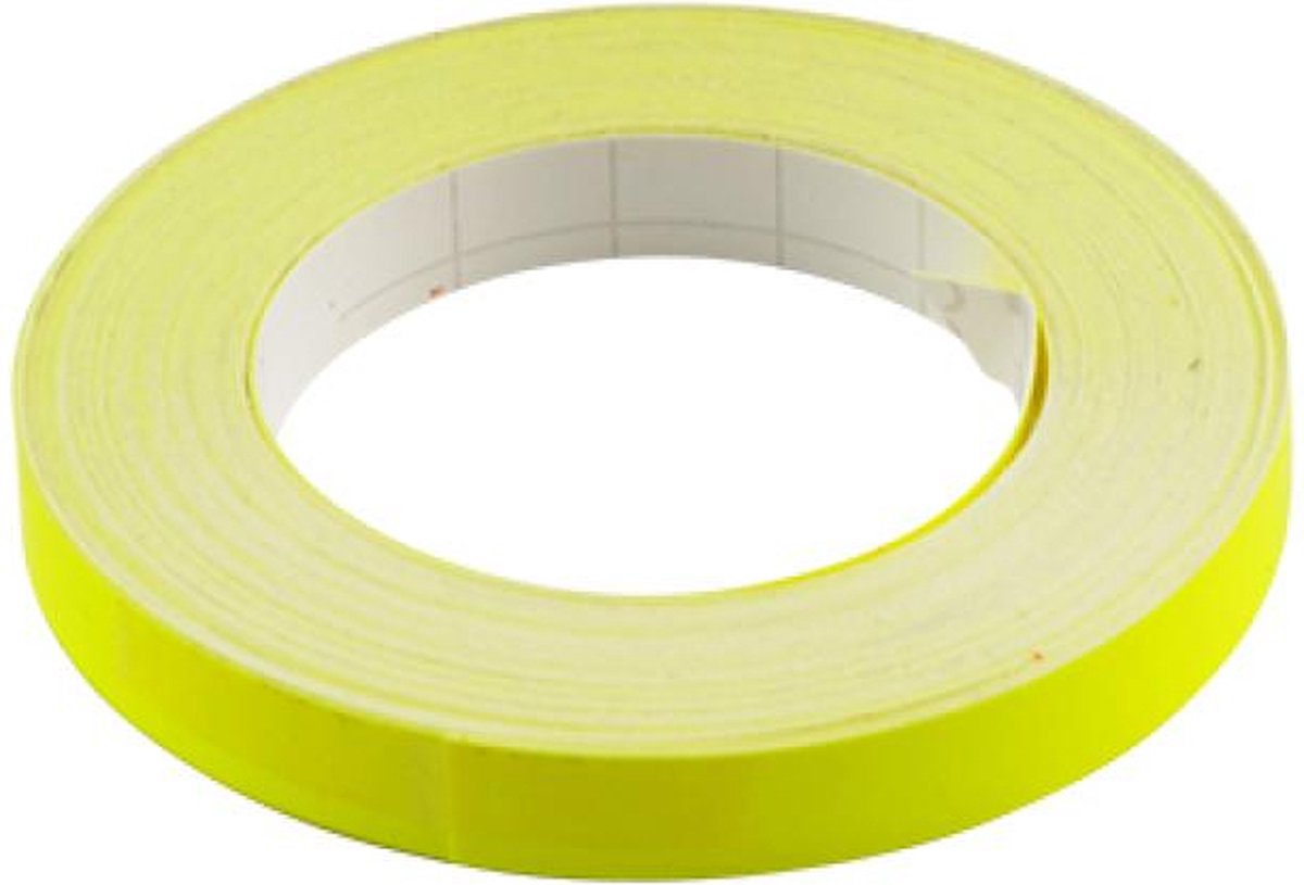 motip velglint neongeel 9mm x 10m voor motor auto deco nlf39bf nieuw
