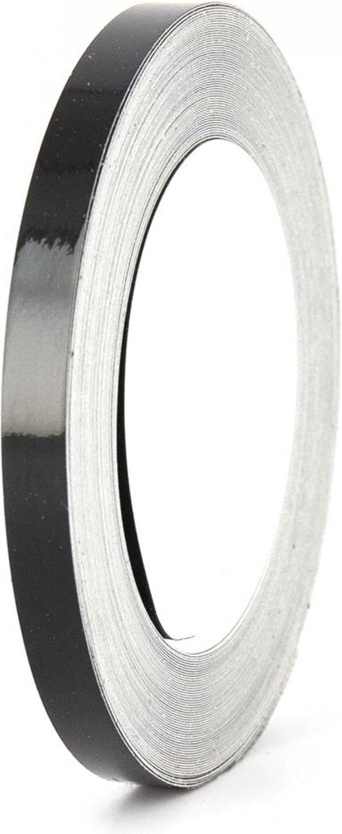 motip velgstrip zwart 6mm x 10m lb03ar voor motor auto deco nieuw