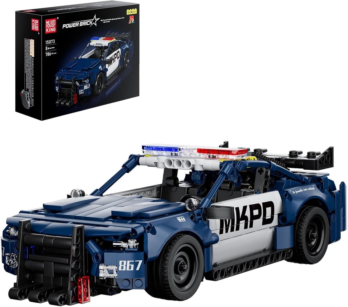 Mould King - Mustang Politie bouwset