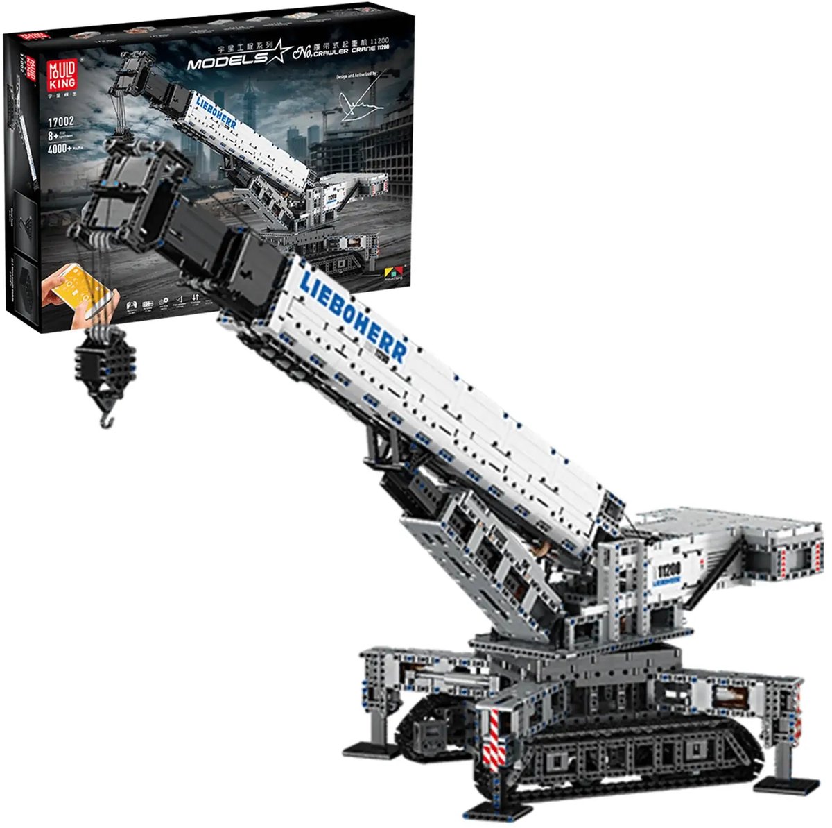 Mould King 17002 Crawler Crane 11200