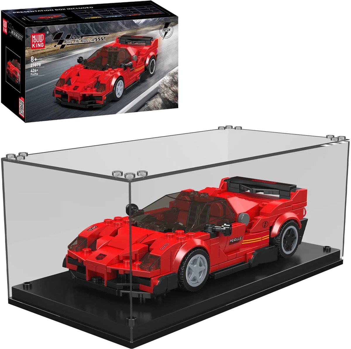 Sportwagen F4T LM + Vitrine