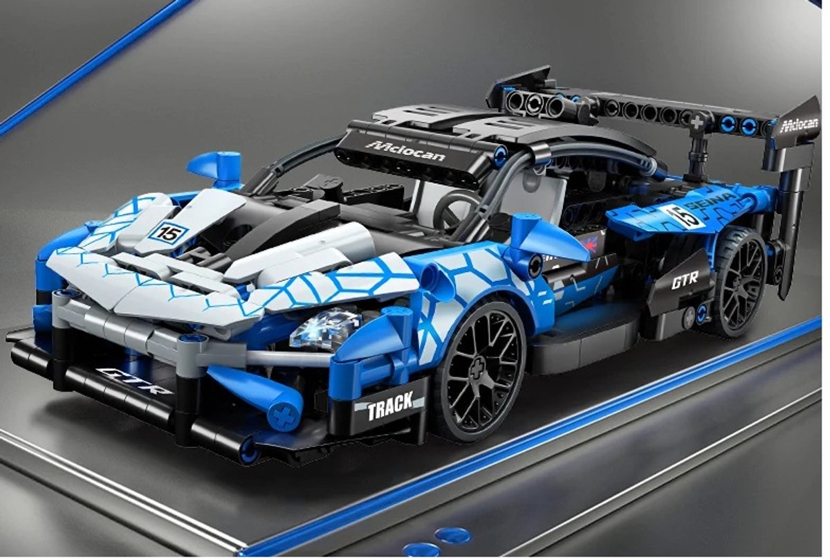 Raceauto bouwset – 523 stuks