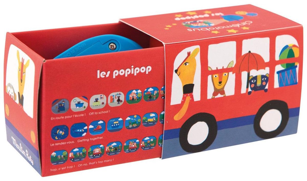 Verhaaltjeslamp Bus Les Popipop
