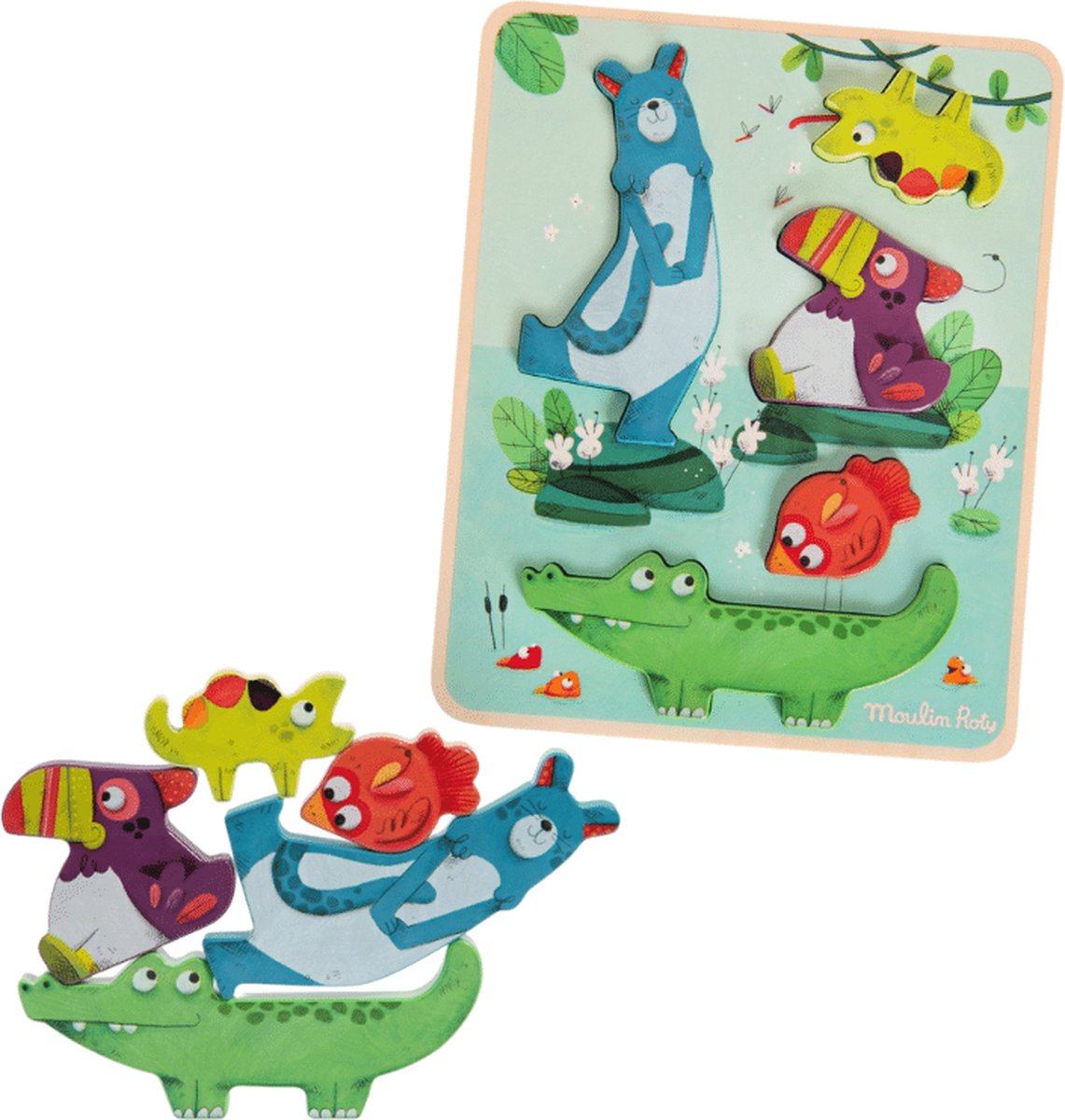 Voelpuzzel Dans La Jungle