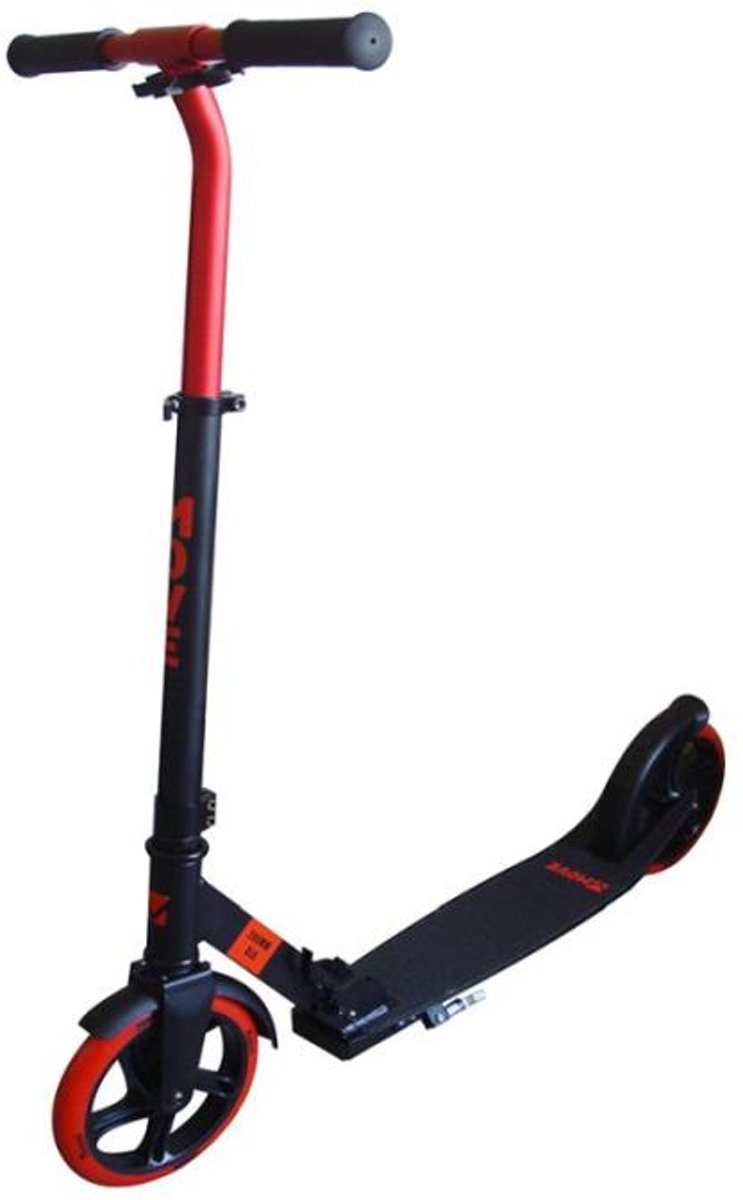 Move - Step 200 DLX street zwart/rood 200 mm