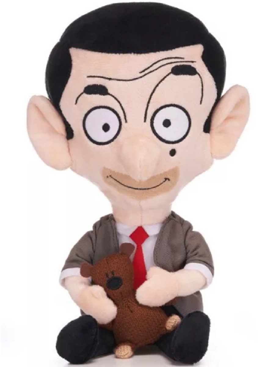 Mr Bean met Teddy Pluche Knuffel 27 cm - Speelgoed Knuffels voor Kinderen Jongens Meisjes - Mr. Bean Plush Toy