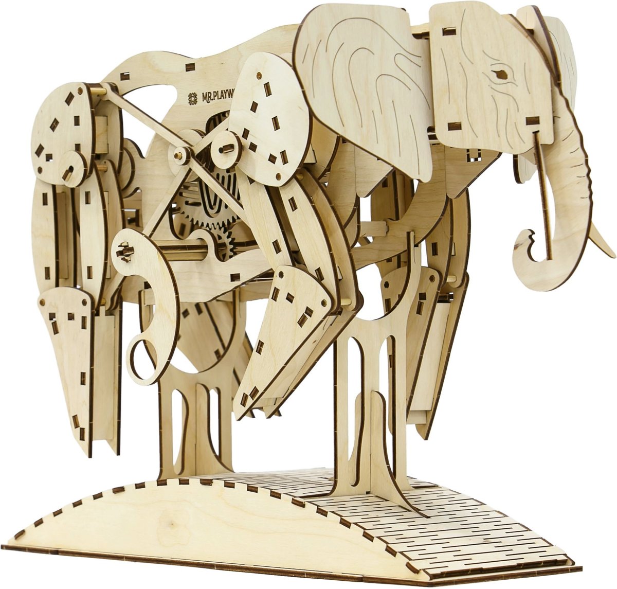 Mr. PlayWood Olifant - Houten Modelbouw