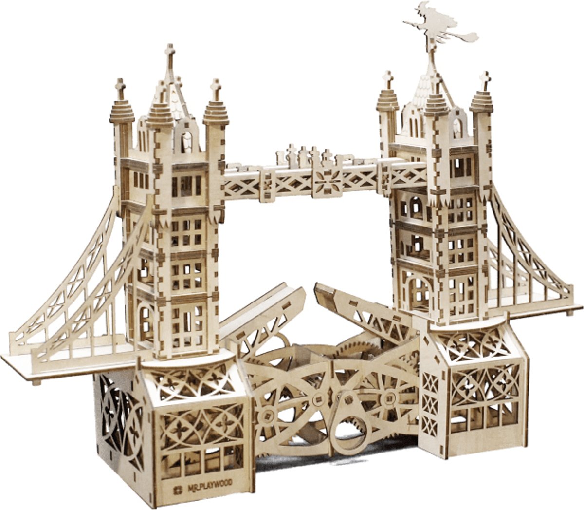 Mr. Playwood Tower Bridge klein - houten modelbouw