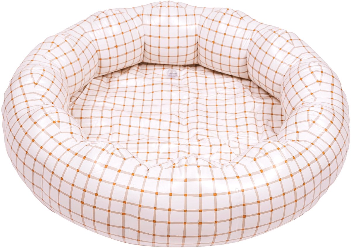 Mrs Ertha Opblaasbaar Zwembad - Ø90cm - Organic Squares