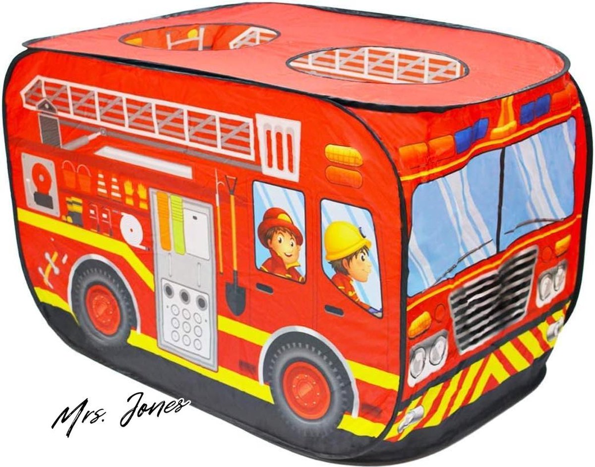   Collection   voor kinderen - Pop-up design - Snel op te zetten - Binnen en buiten - Brandweer .