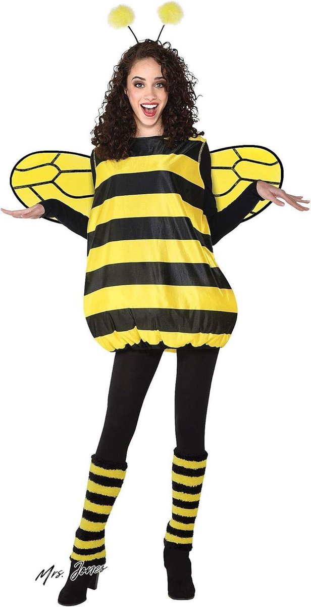 Mrs. Jones Favoriete Hummel Kostuum Volwassenen - Kever Outfit Insect STD XL UK 10-12 Standaard .