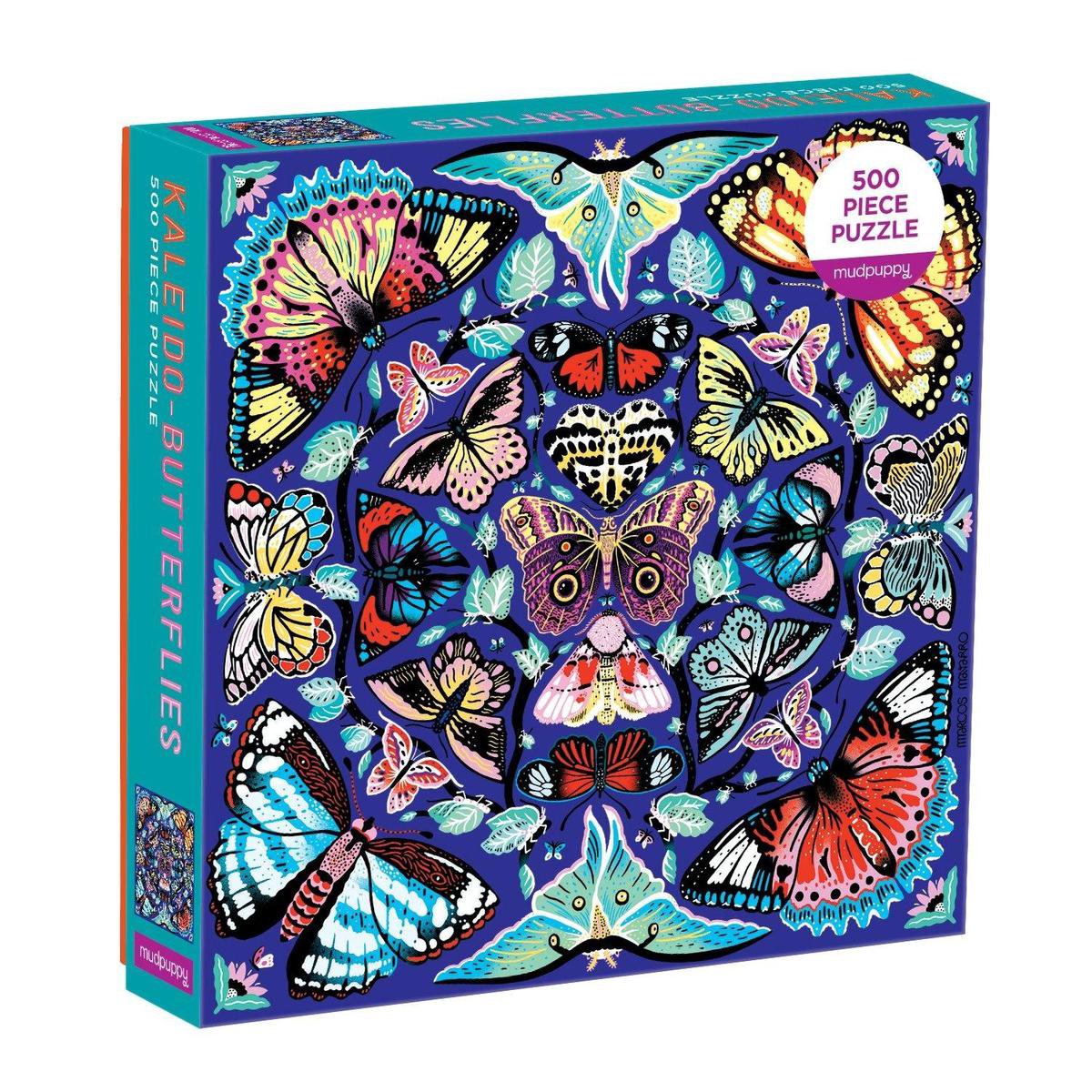 Kaleido-butterflies vlinder puzzel 500st - Mudpuppy