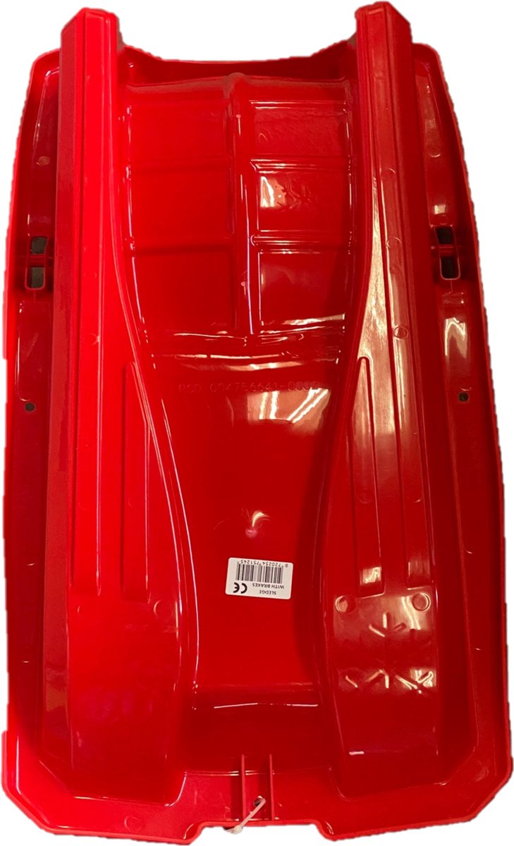 Bobslee dubbelrem KAROL rood