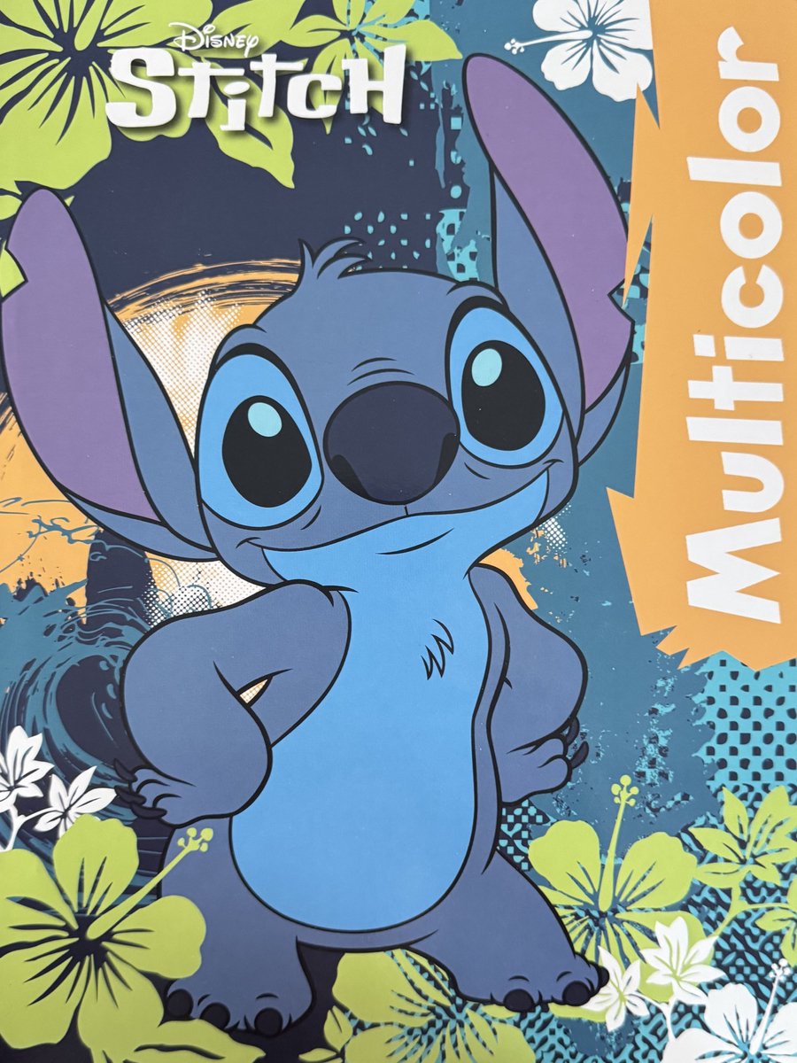 Stitch Kleurboek – Multicolor – 32 Pagina’s – Tropische Avonturen – Voor Kinderen 4-10 Jaar - Knutselen - Uitermate Geschikt voor Kleurpotloden en Wasco