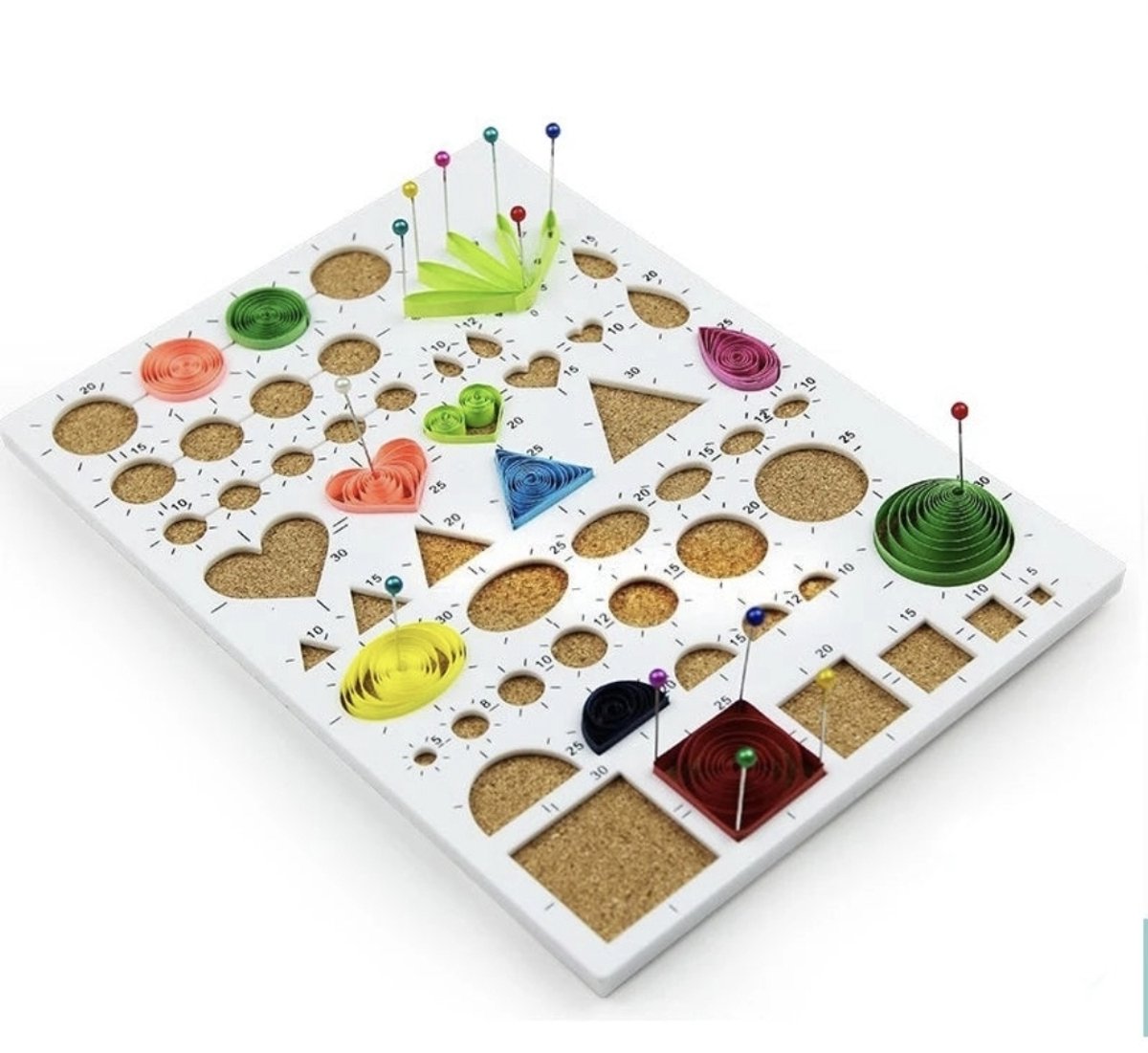 Hobby - Quilling Figurenbord - wit