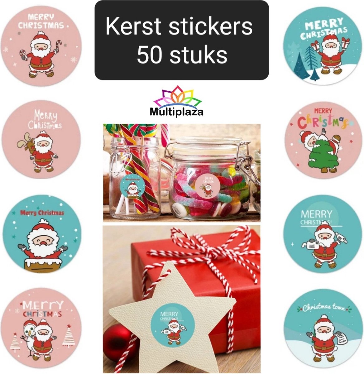 Kerst stickers 