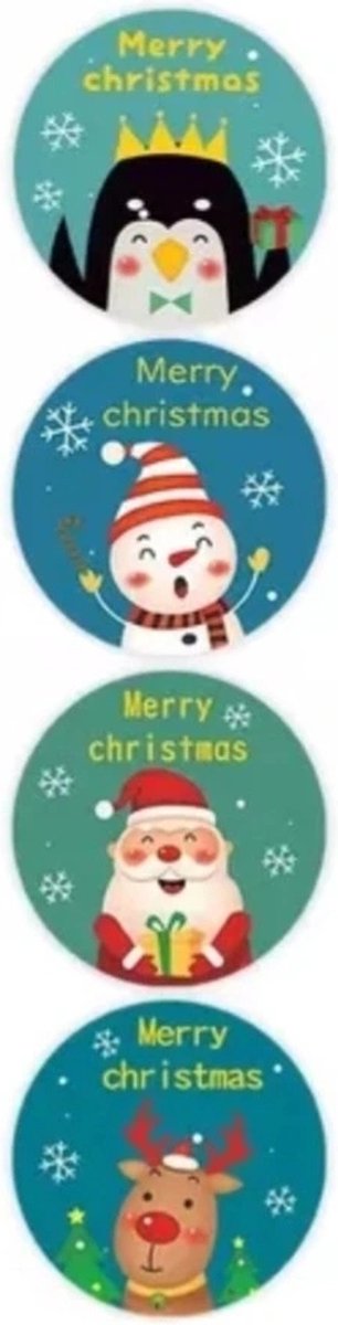 Kerst stickers ●Multiplaza● 