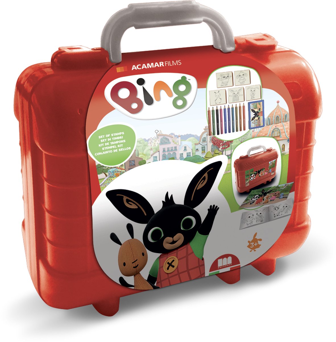 Multiprint - Tekenset Koffer Bing: 81-delig