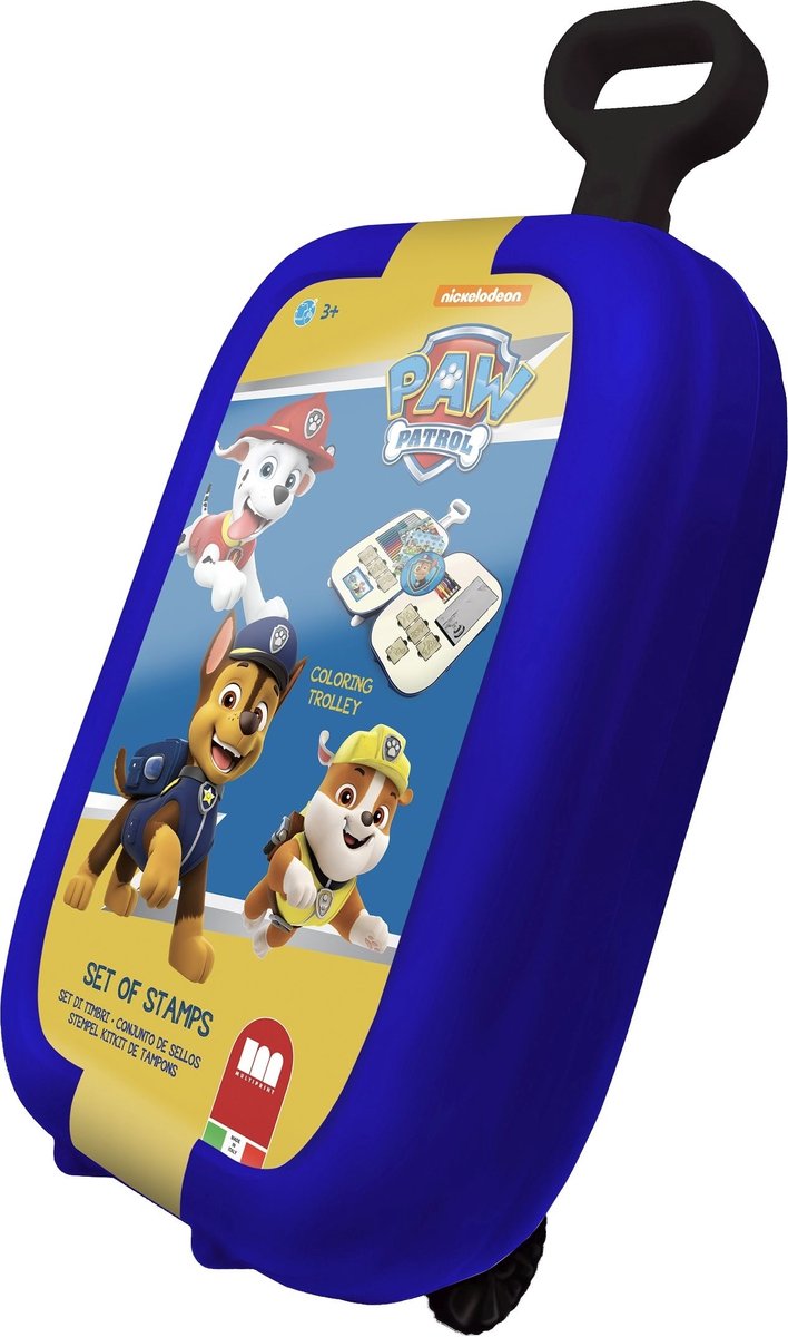 Multiprint - Tekenset Trolley Paw Patrol: 63-delig