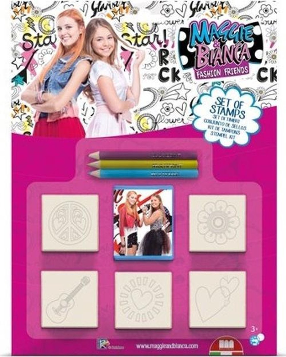 Multiprint Kleurset Maggie & Bianca 9-delig