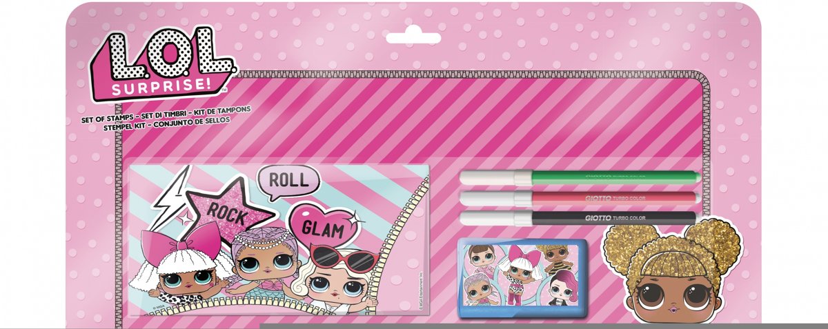 Multiprint Stempelset L.o.l. Surprise 11-delig