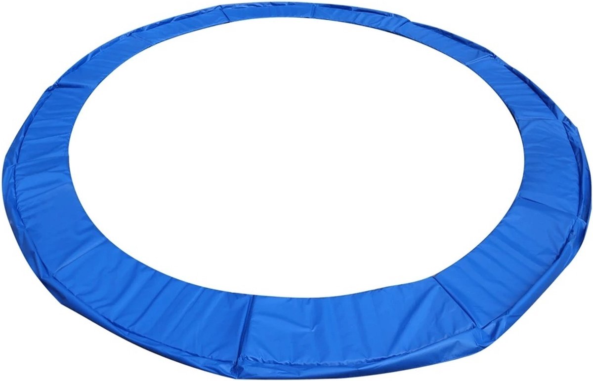 Trampoline Rand - 366-374 cm - 12ft - Blauw - Stevig PVC Materiaal