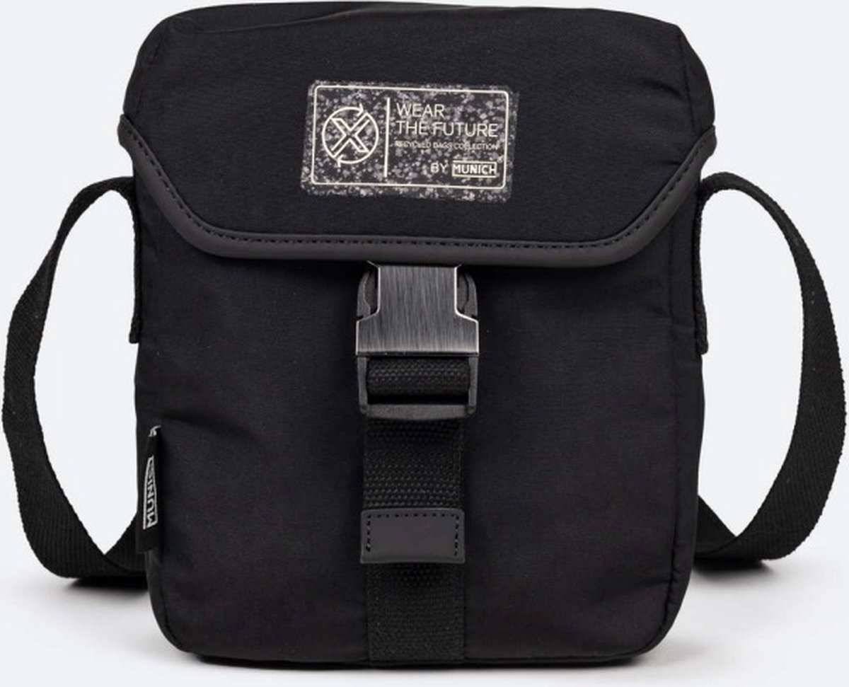 Munich Recycled X 4.0 Schoudertas Zwart Man