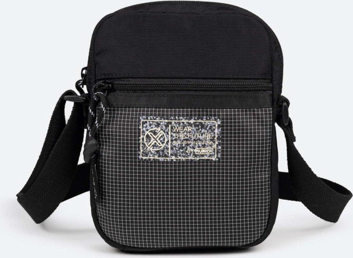 Munich Recycled X 4.0 Schoudertas Zwart Man