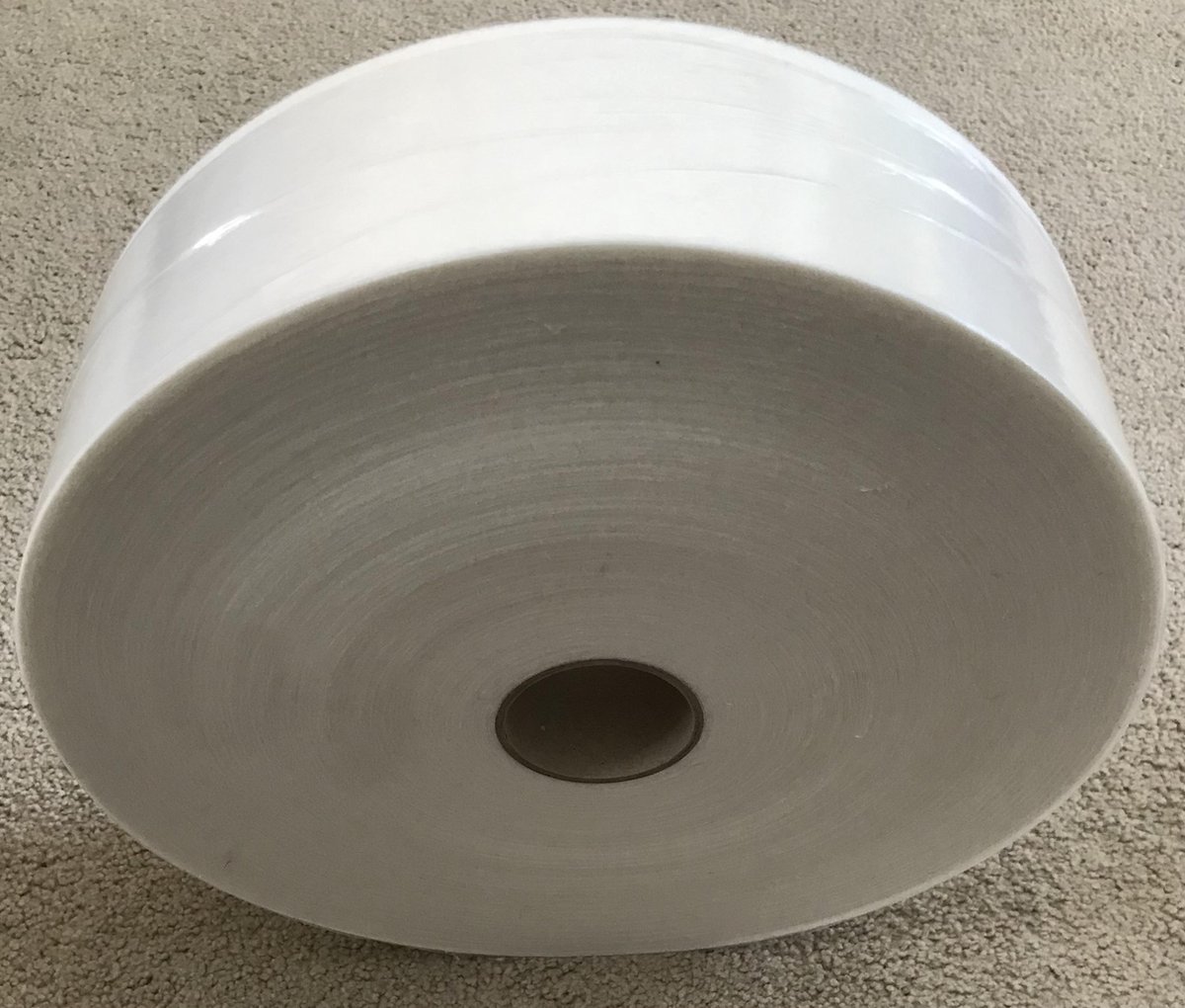 gordijnband Vliesband 77mm 1 rol 150 meter.