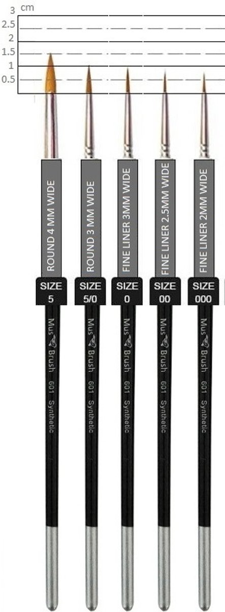   liner/punt set 5 delig