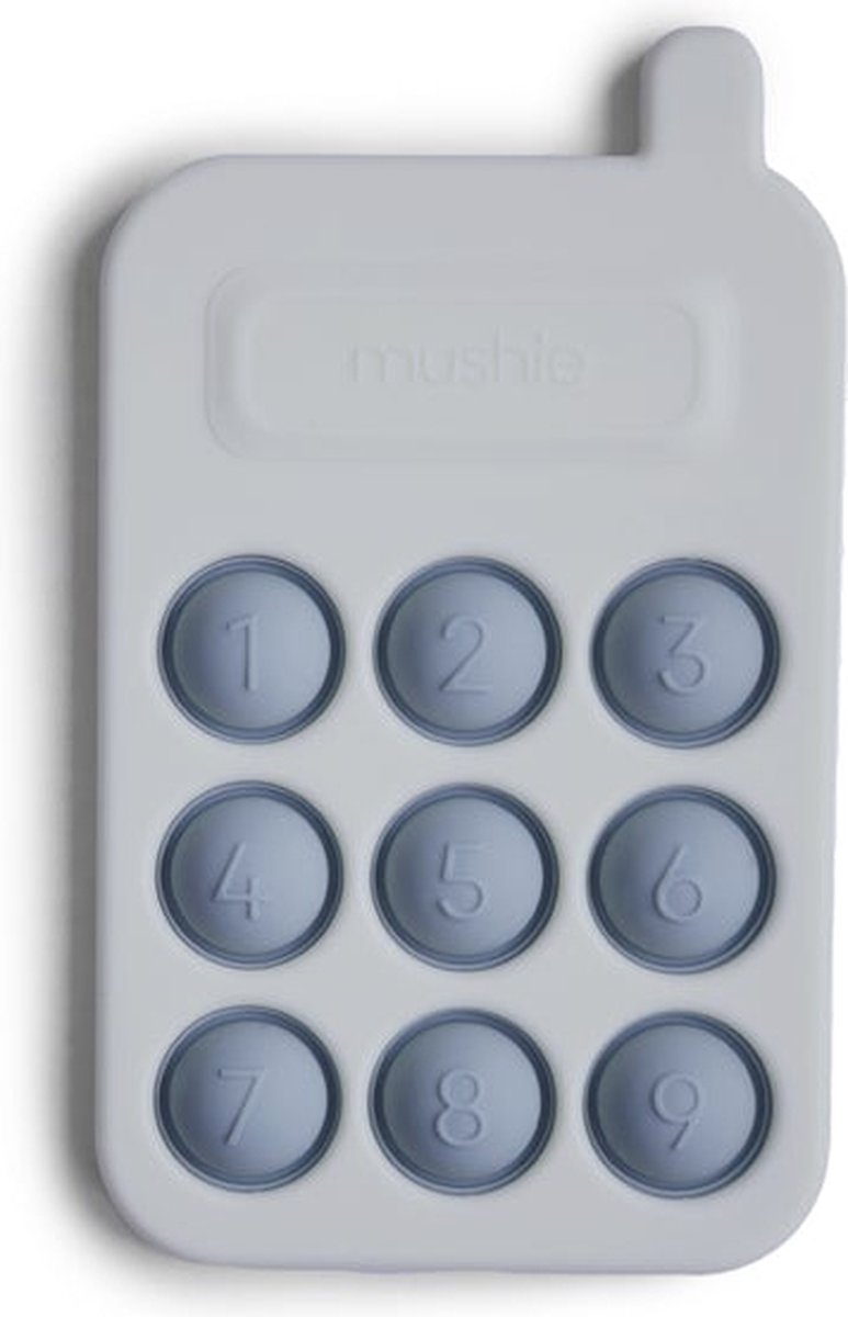 Mushie Bijtspeeltje Silicone Phone Press Toy Tradewinds