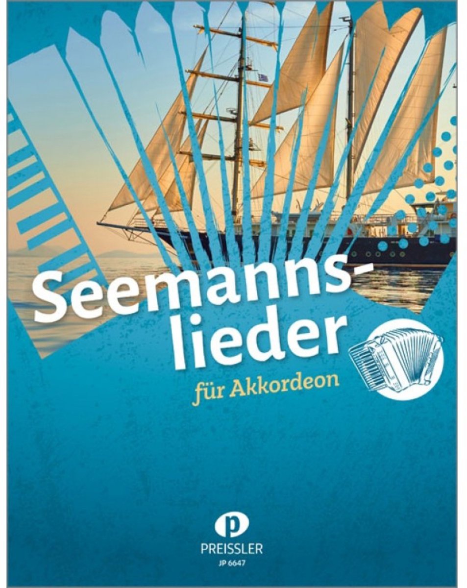 Musikverlag Preissler Seemannslieder für Akkordeon - Songboek voor accordeon