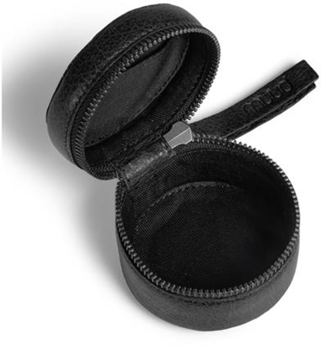 MUUD Helsinki - Handmade leather cube - Zwart - Handwerk - Leder - opbergen