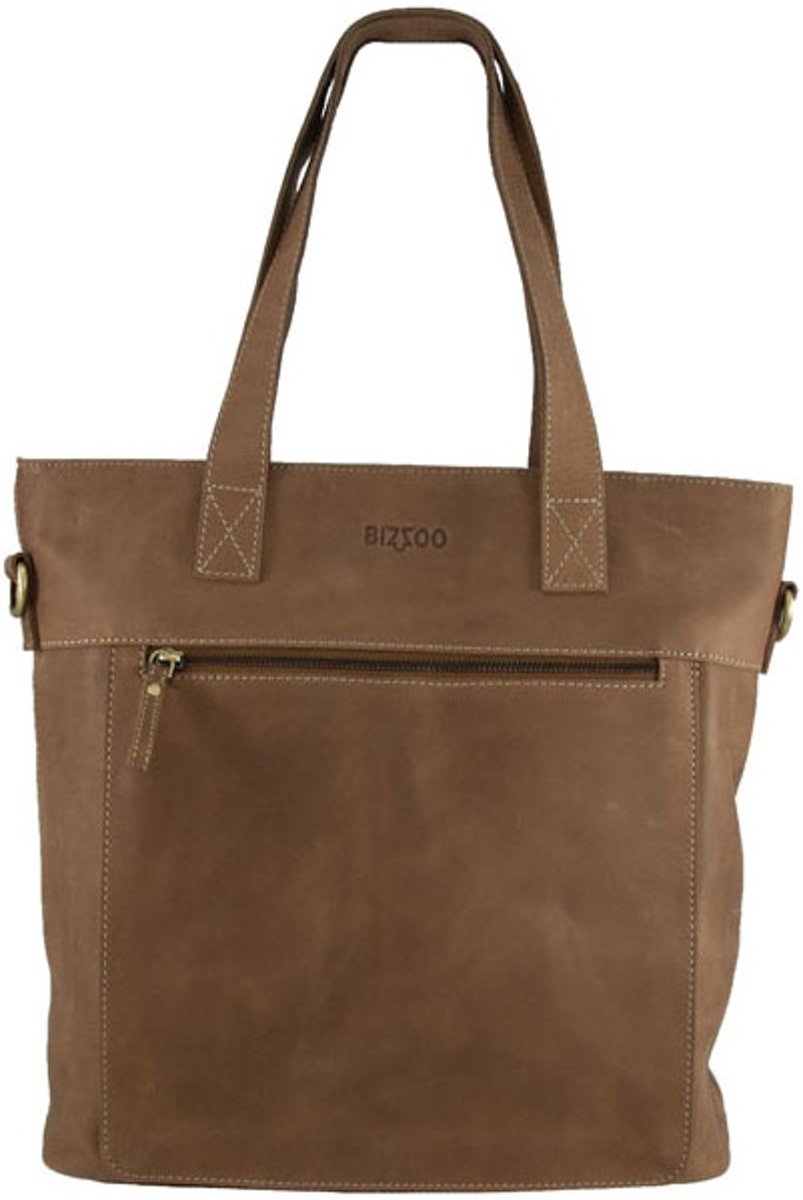 Dames laptoptas werktas leer cognac