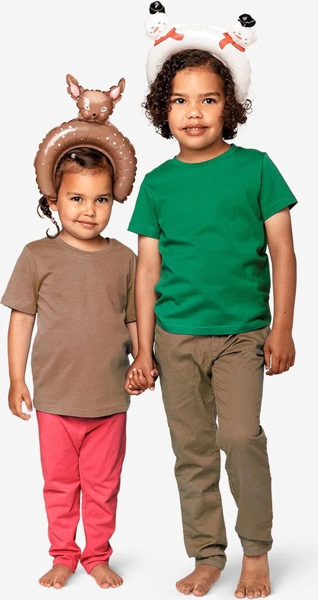 Haarbanden van folieballon kerst- kerstbanden - christmas - diadeem - 6 stuks