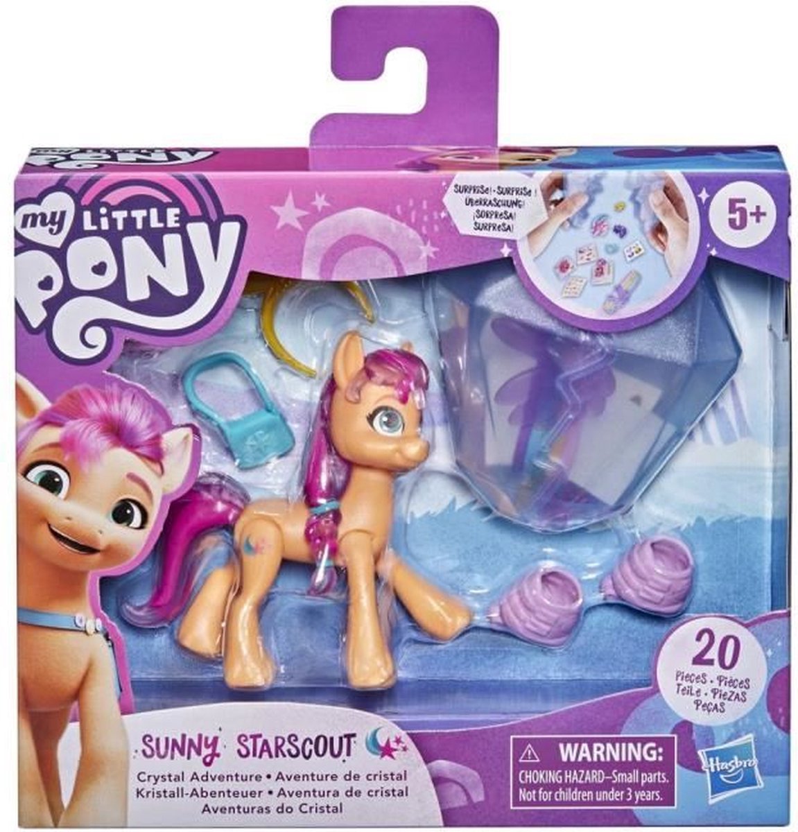 My Little Pony - Speelfiguur - Sunny Starscout - Crystal Adventure