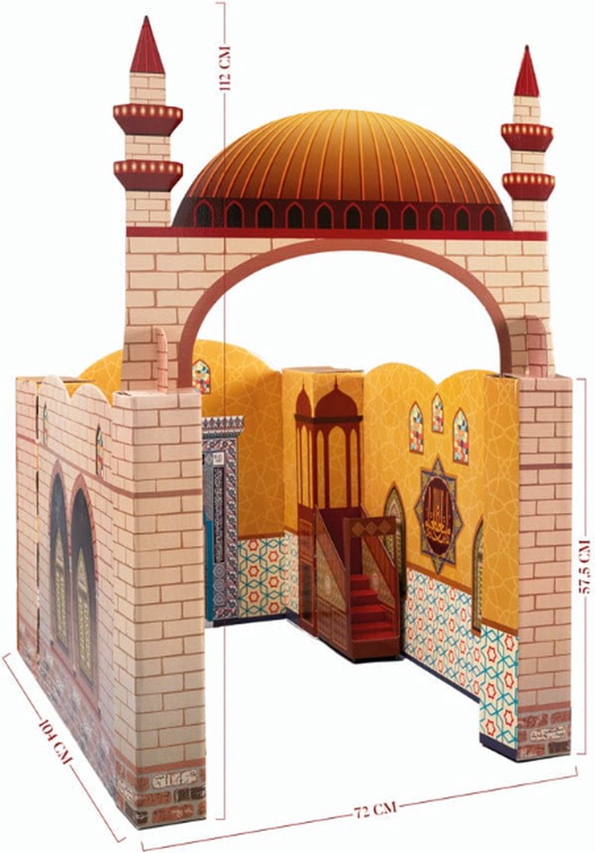   - Kinder moskee - Speelmoskee - Moskee speelhuis - Ramadan Hoek
