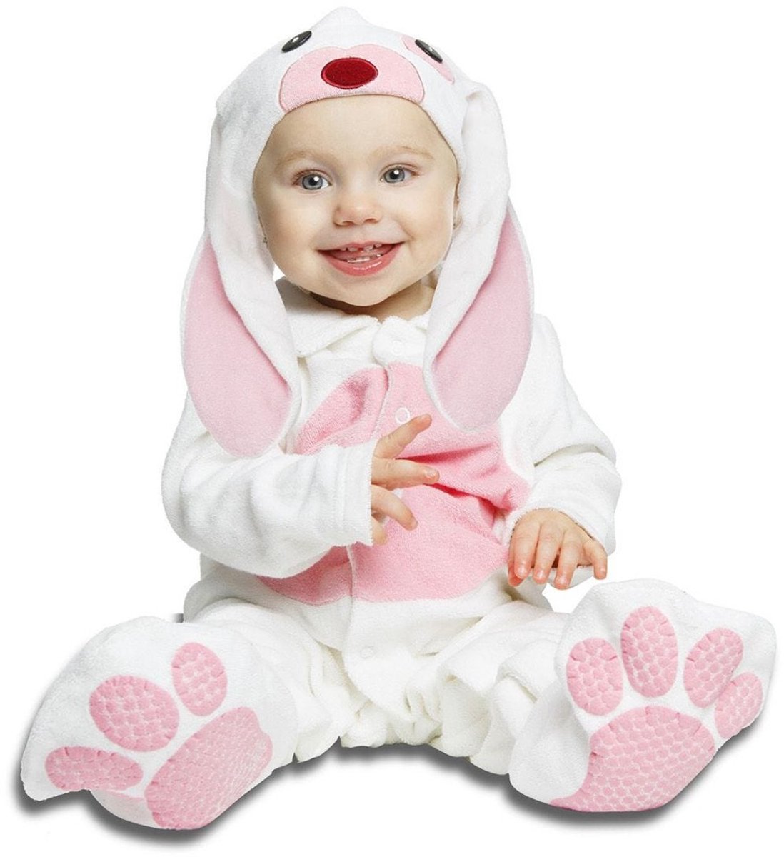 Baby Konijntje - Roze - Maat 0-6 maand