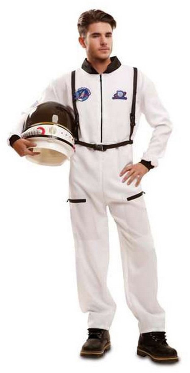 Kostuums voor Volwassenen My Other Me Ruimtevaarder Wit M/L