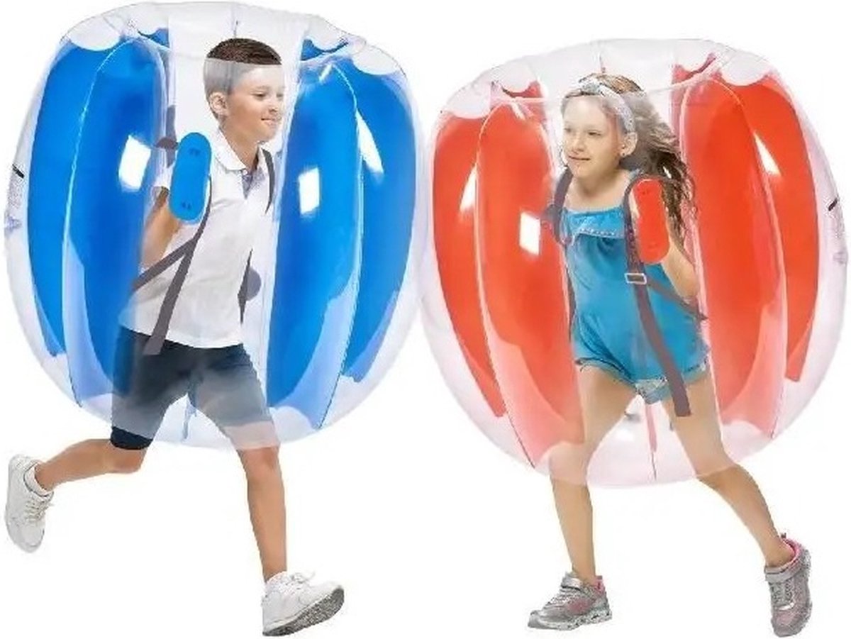 Mygroot - 2-Pack - Opblaasbare - Bumper Ballen - Body Sumo - Zorb Ballen - voor Kinderen & Tieners - Duurzame PVC - Menselijke Bubbler Ballen.