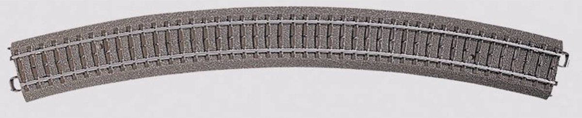 H0   C-rails (met ballastbed) 24530 Gebogen rails 30 ° Radius R5
