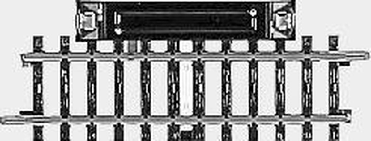 H0   K-rails (zonder ballastbed) 2299 Schakelrails, Recht Momentcontact voor sleepcontact 90 mm