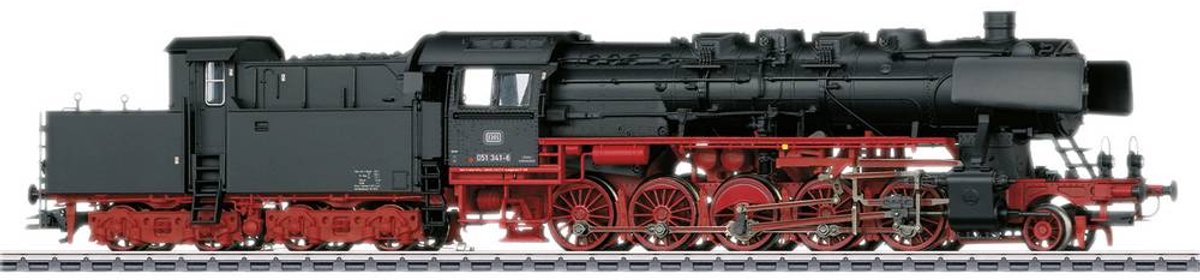 Märklin 37814 H0 stoomlocomotief BR 051 met cabinezender van de DB