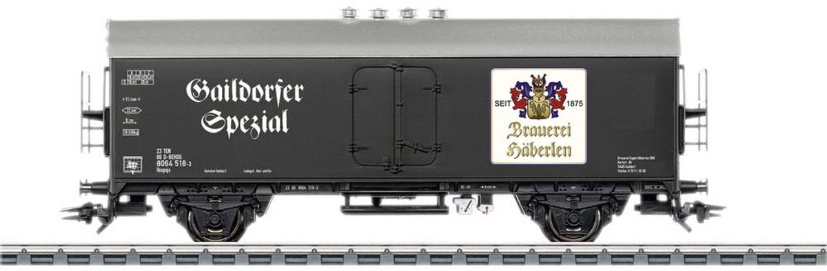 Märklin 45033 H0 bierkoelwagen Ibopqs van brouwerij Eugen Häberlen OHG