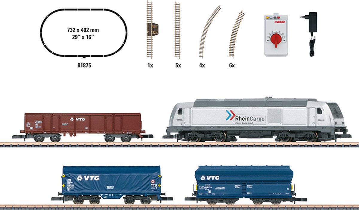   81875 Z startset modern goederenvervoer