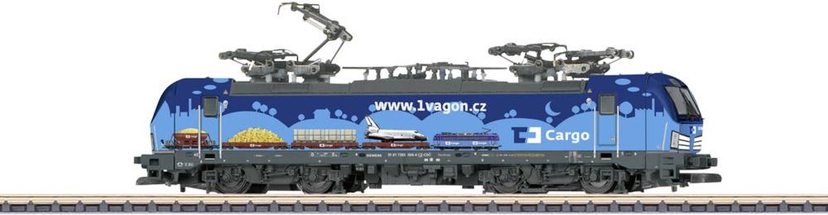   88235 Z elektrische locomotief serie 383 Vectron van de CD