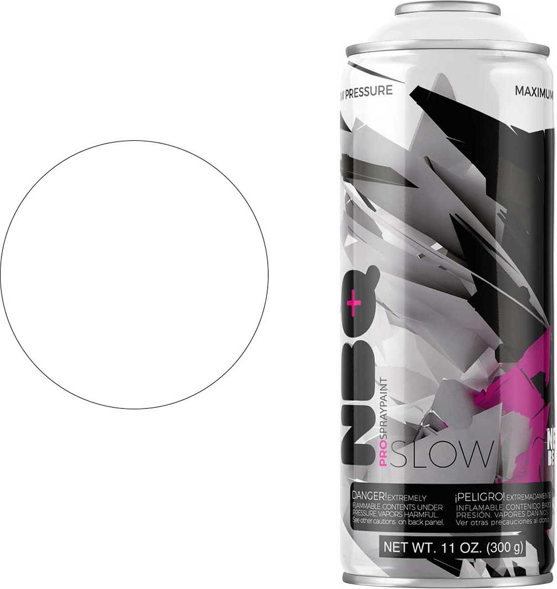  Slow - Spray Vernis - Glossy afwerking - Hoge druk - 400ml